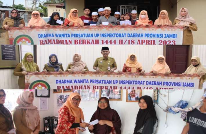 Bhakti Sosial Dharmawanita UP Inspektorat Daerah Provinsi Jambi di Panti Asuhan Darul Musthofa