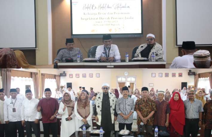 Halal Bihalal dan Silaturahmi Keluarga Besar dan Pensiunan Inspektorat  Daerah Provinsi Jambi